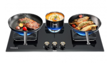 Di mana reka bentuk anggun memenuhi Genius dalam dapur Gas tiga pembakar